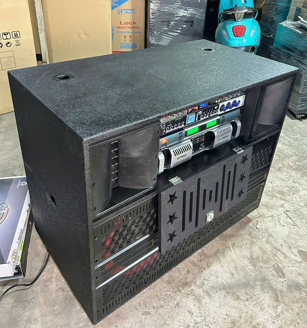 Loa kéo điện KP12-0625, 2 bass 40