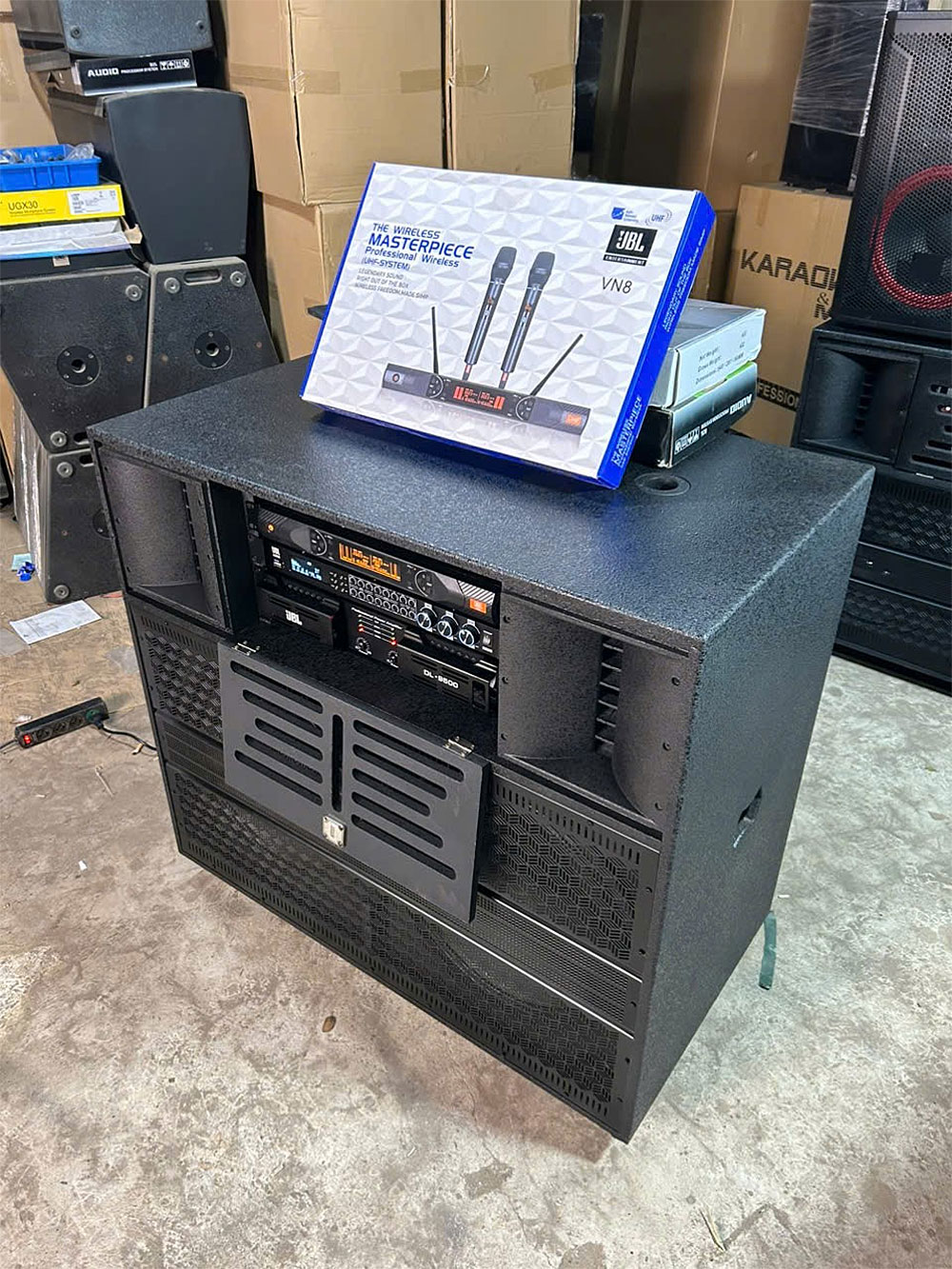 Loa kéo điện KP13-0625, 2 bass 50