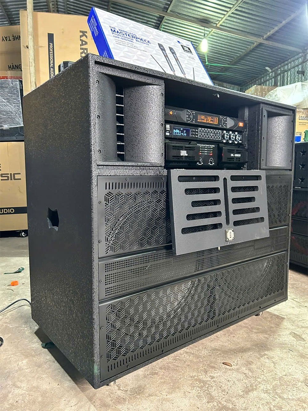 Loa kéo điện KP13-0625, 2 bass 50