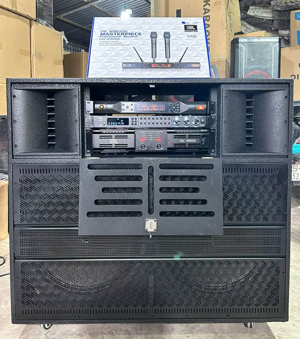 Loa kéo điện KP13-0625, 2 bass 50