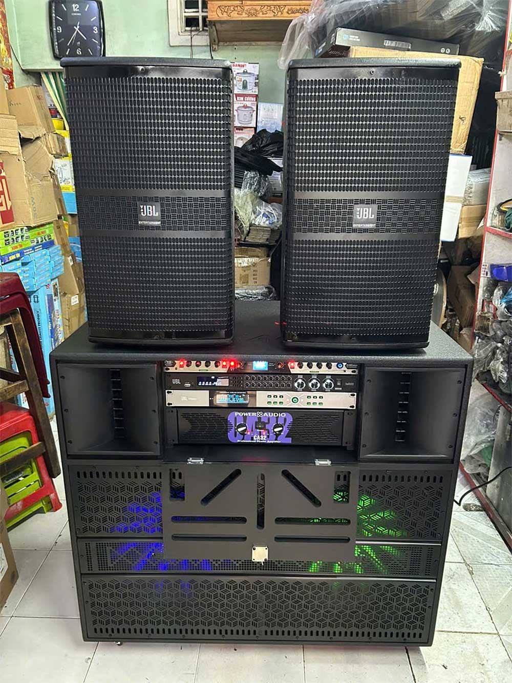 Loa kéo điện KP27-925, đẩy 32 sò to