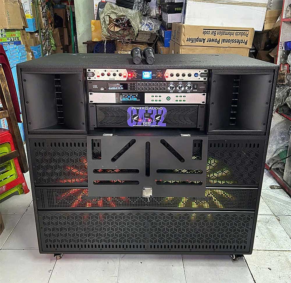 Loa kéo điện KP27-925, đẩy 32 sò to