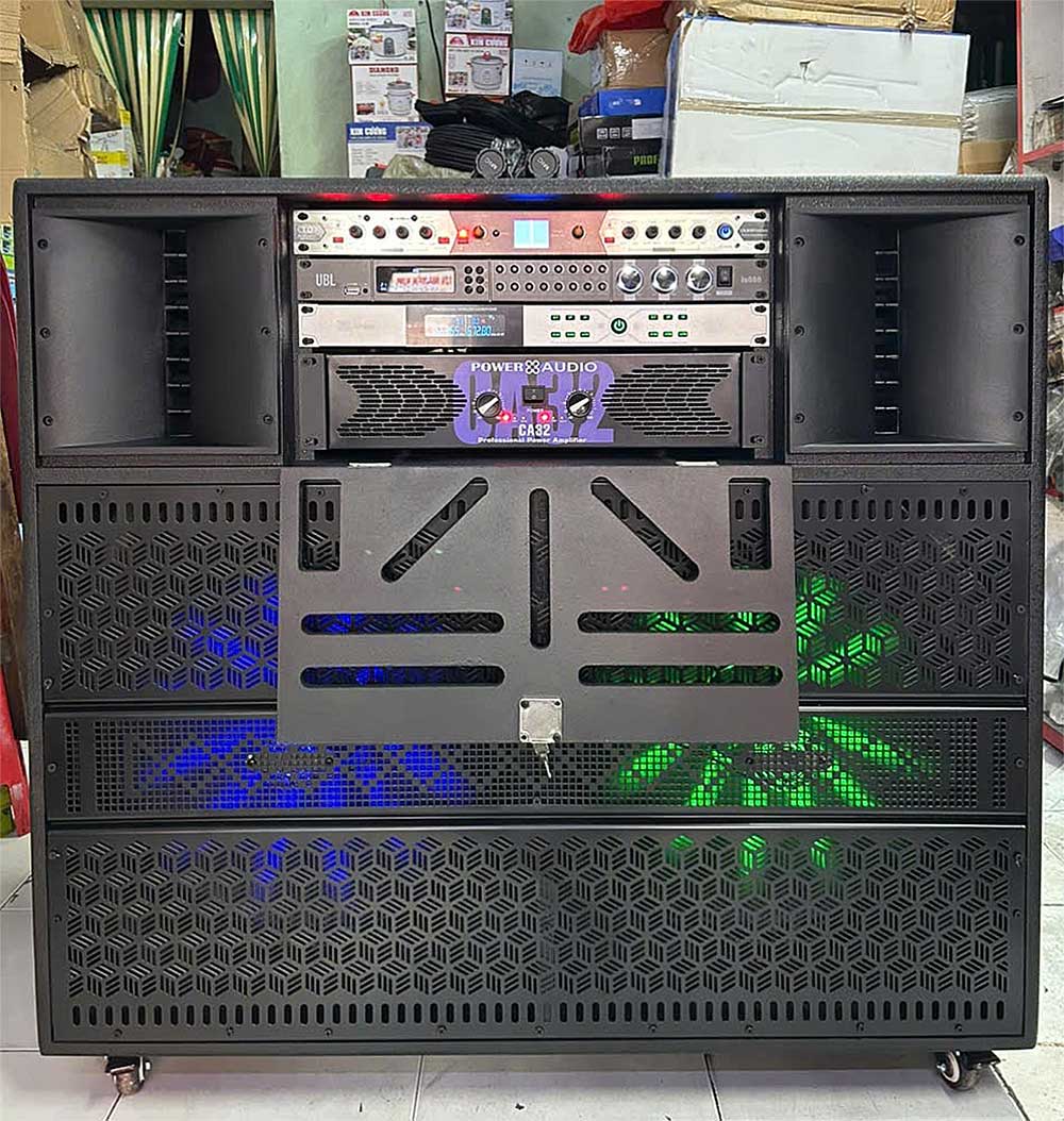 Loa kéo điện KP28-925, 2 bass 50
