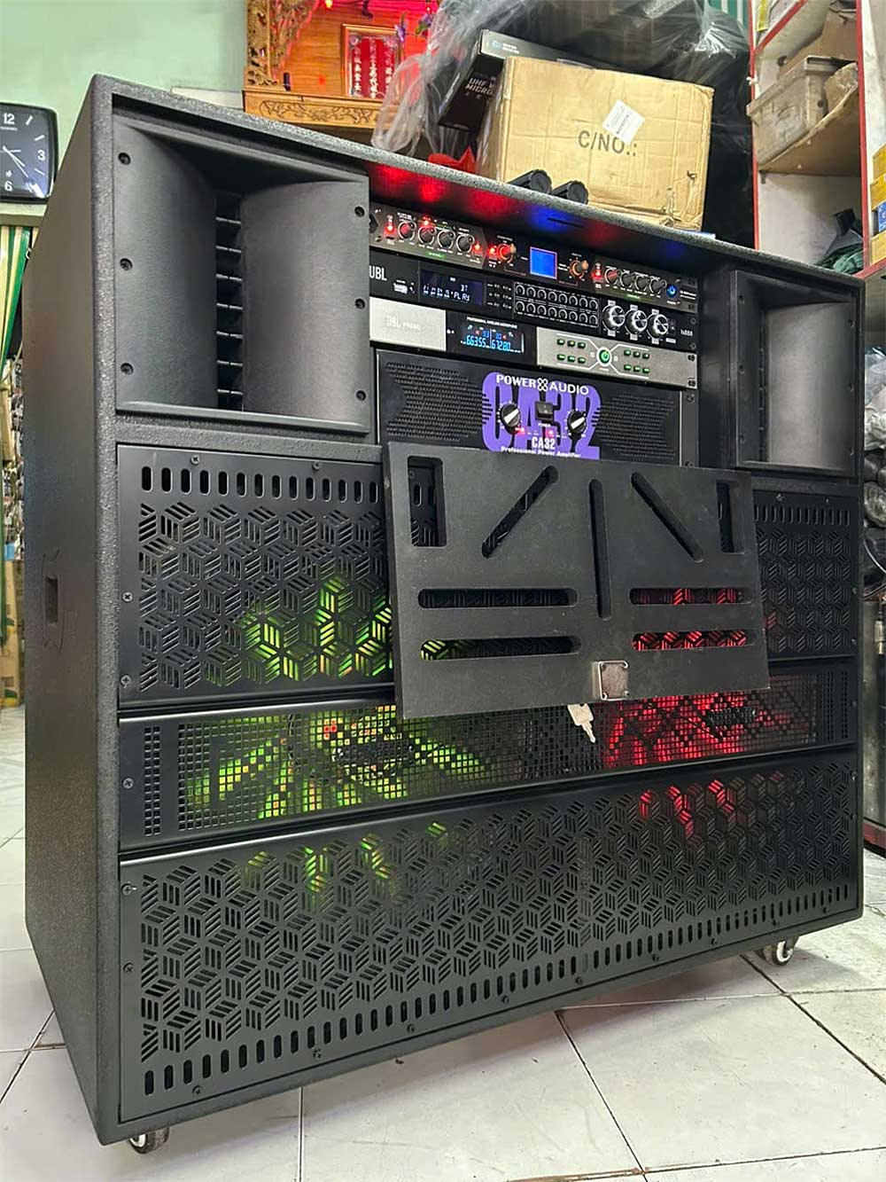 Loa kéo điện KP28-925, 2 bass 50