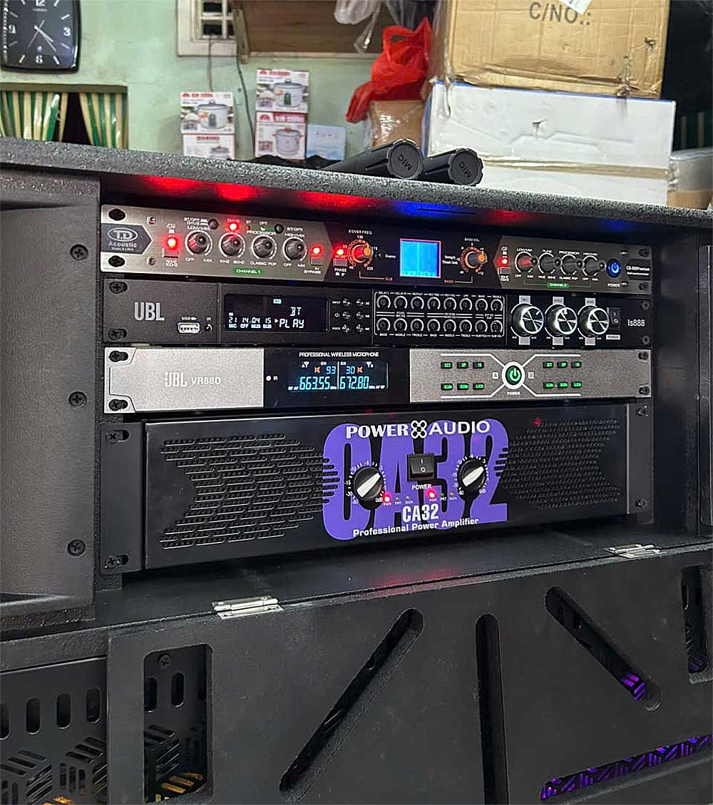 Loa kéo điện KP28-925, 2 bass 50