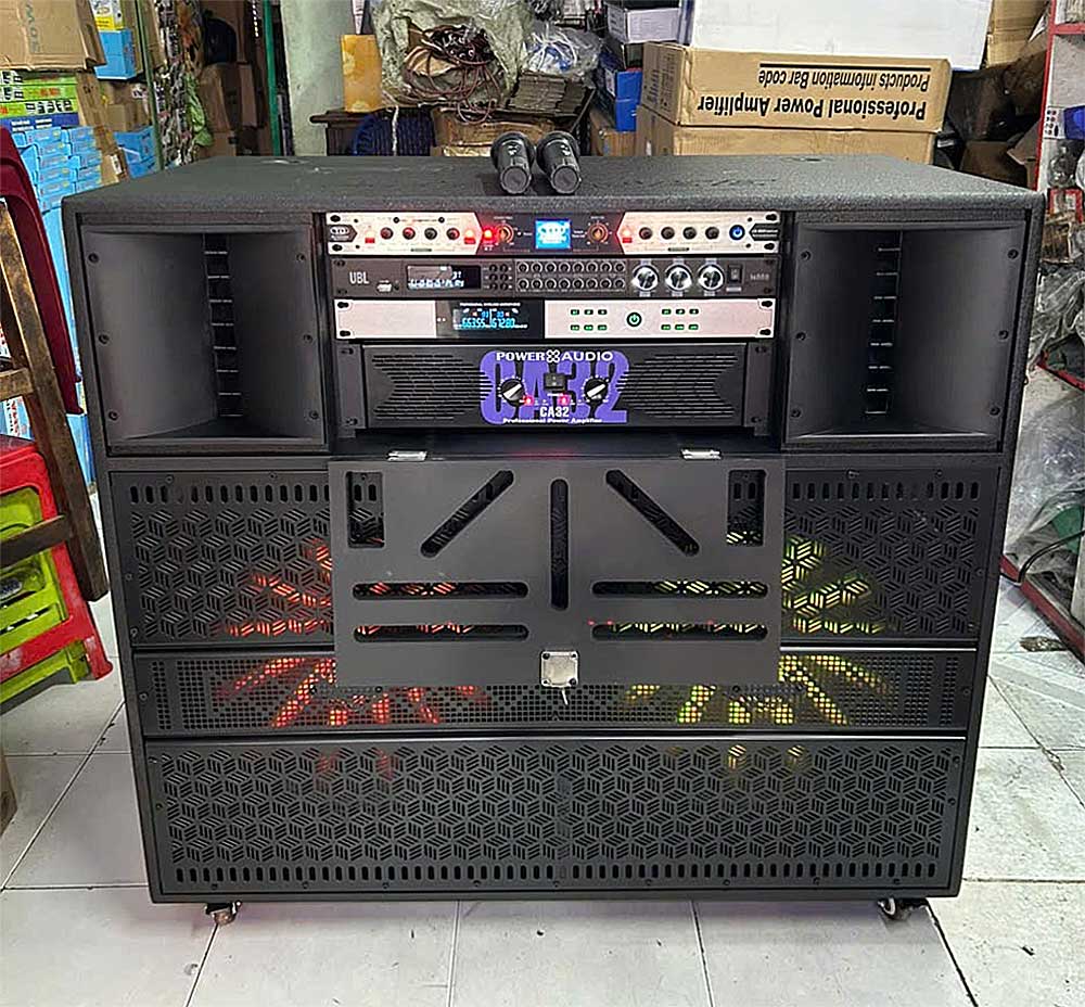Loa kéo điện KP28-925, 2 bass 50