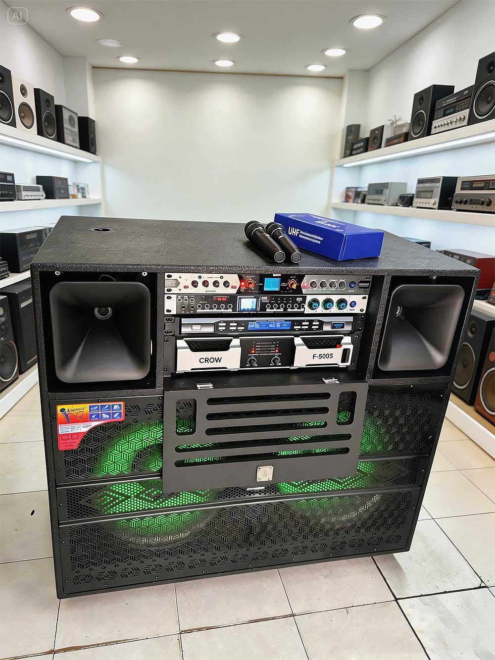 Loa kéo điện KP4-0926, 2 bass 50