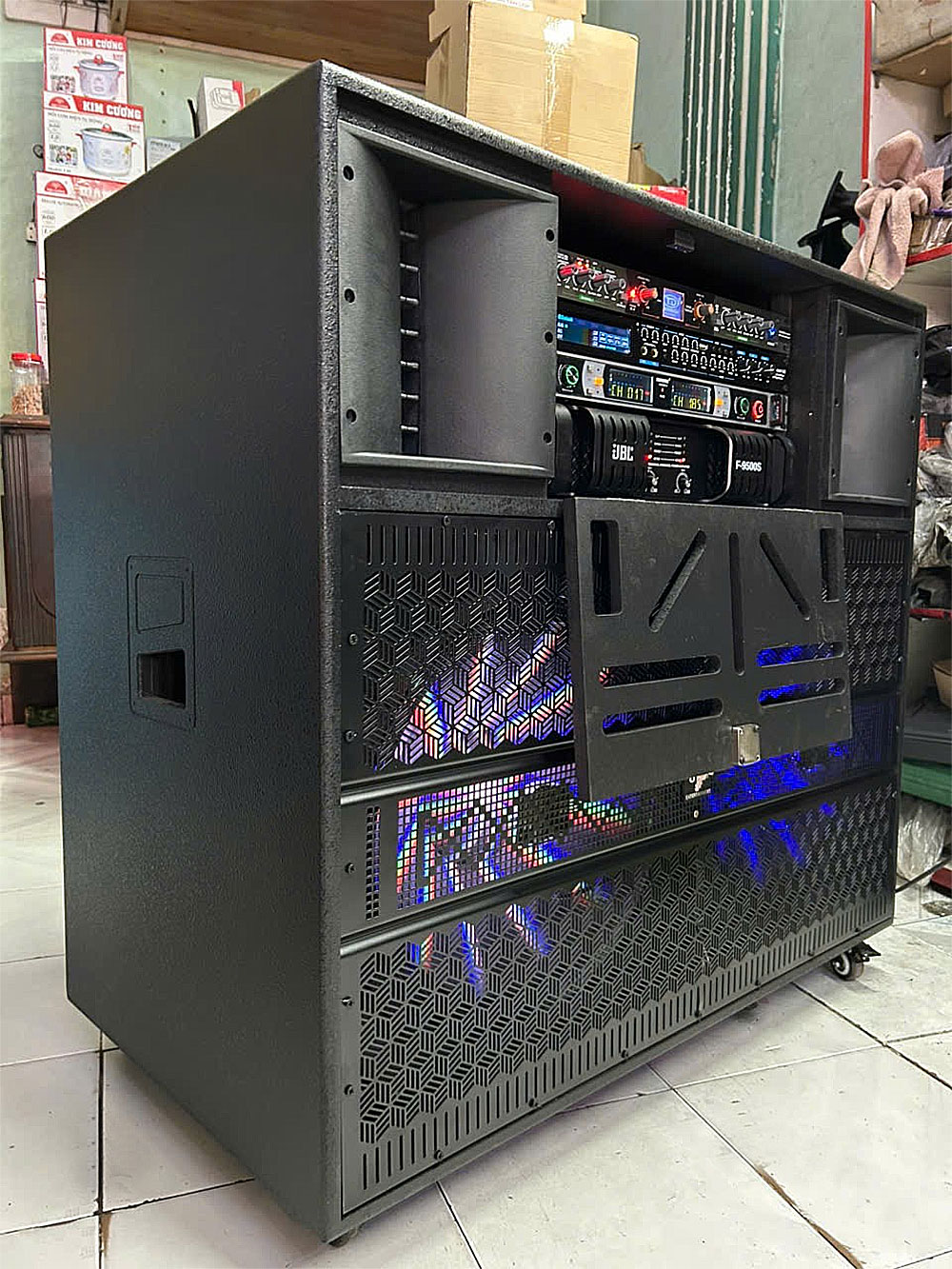 Loa kéo điện KP6-725, main 32 sò lớn