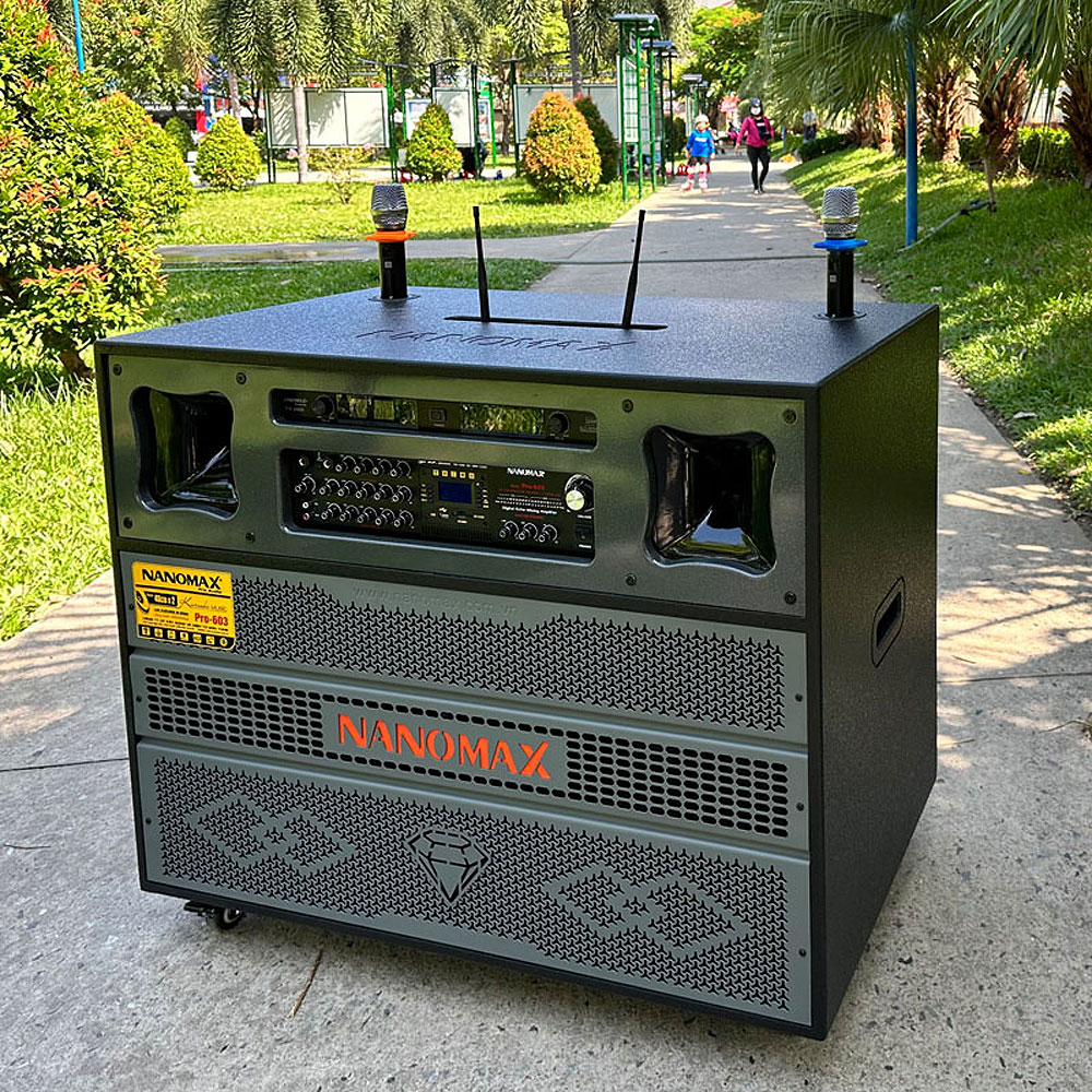 Loa kéo điện Nanomax Pro-603, 2 bass 40