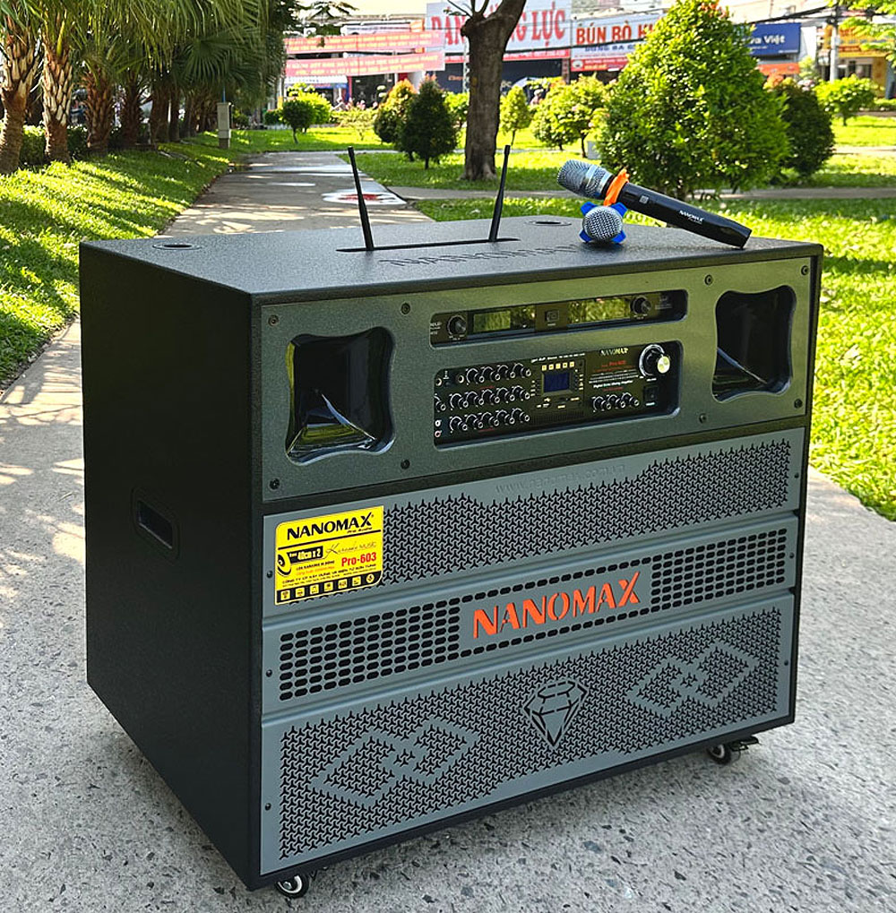 Loa kéo điện Nanomax Pro-603, 2 bass 40