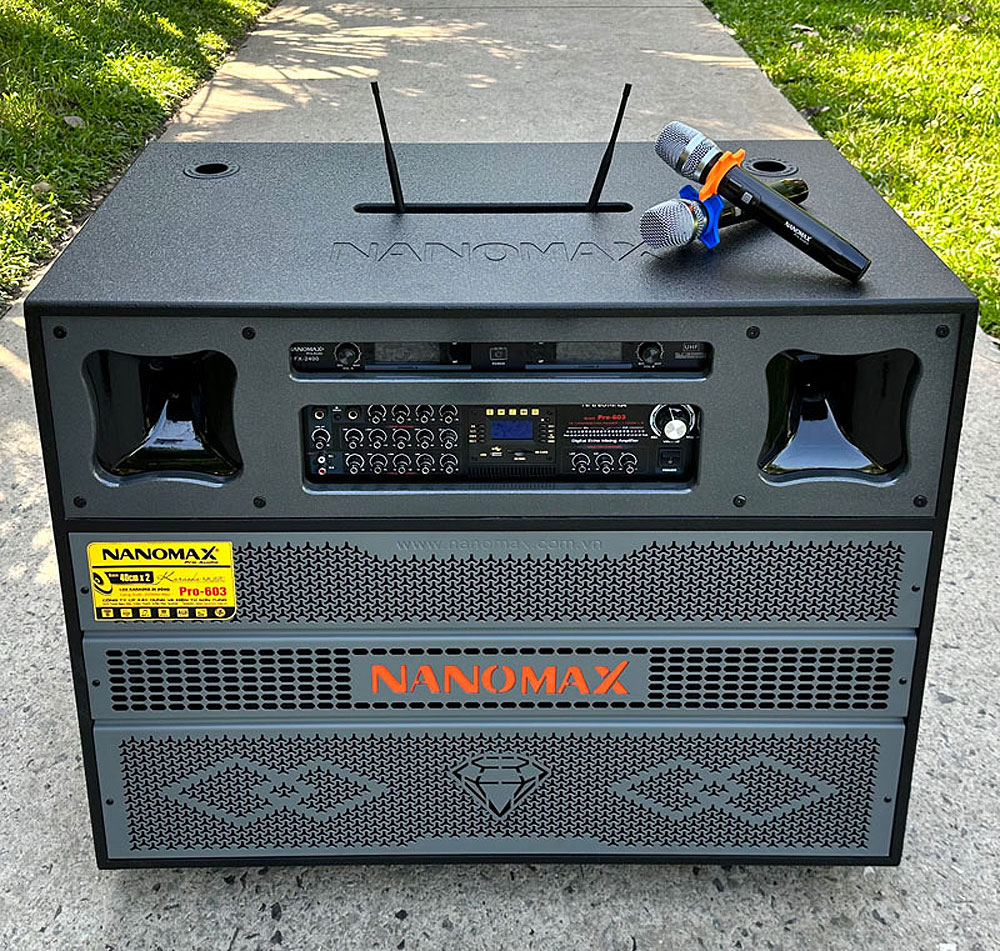 Loa kéo điện Nanomax Pro-603, 2 bass 40