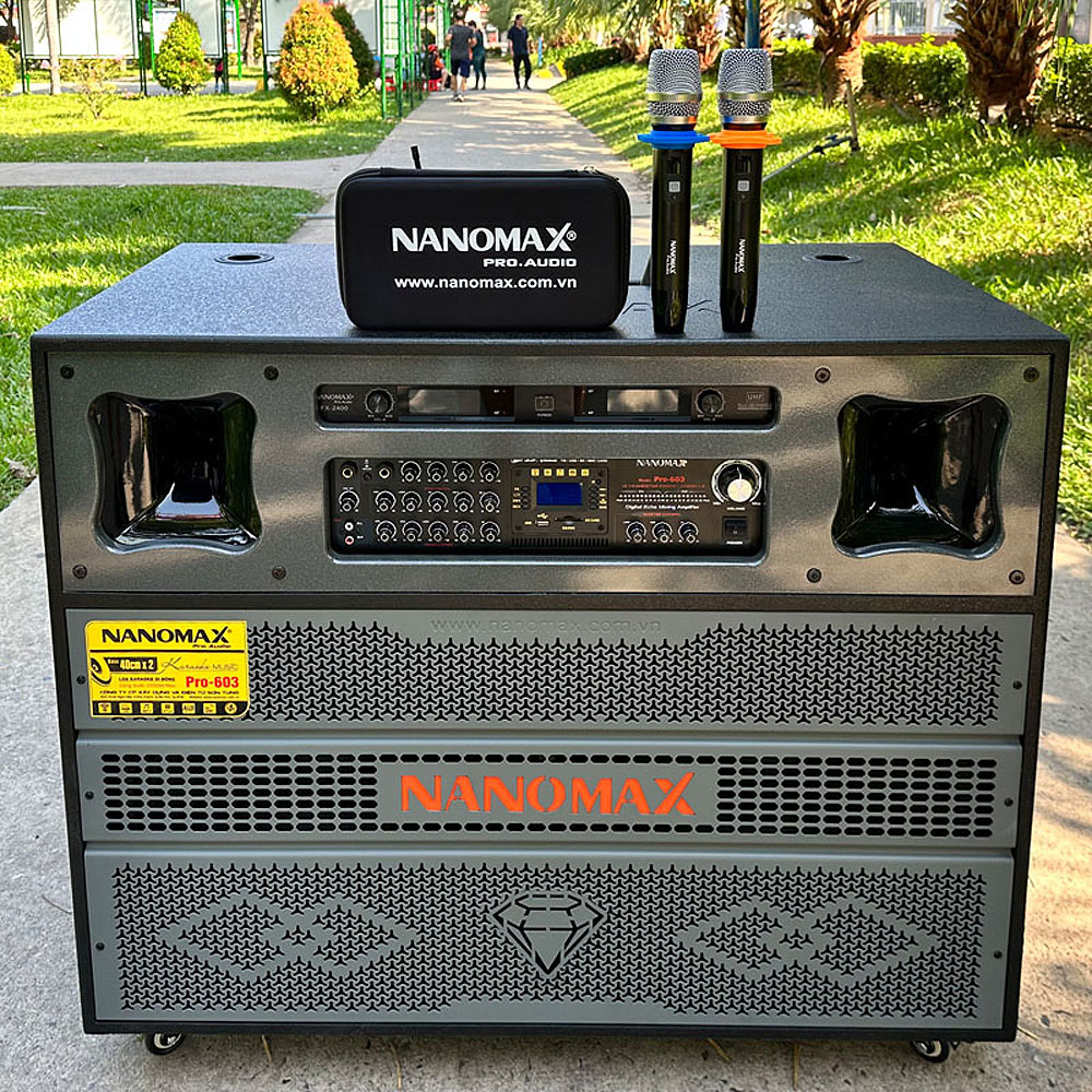 Loa kéo điện Nanomax Pro-603, 2 bass 40