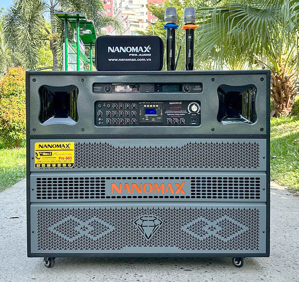 Loa kéo điện Nanomax Pro-603, 2 bass 40