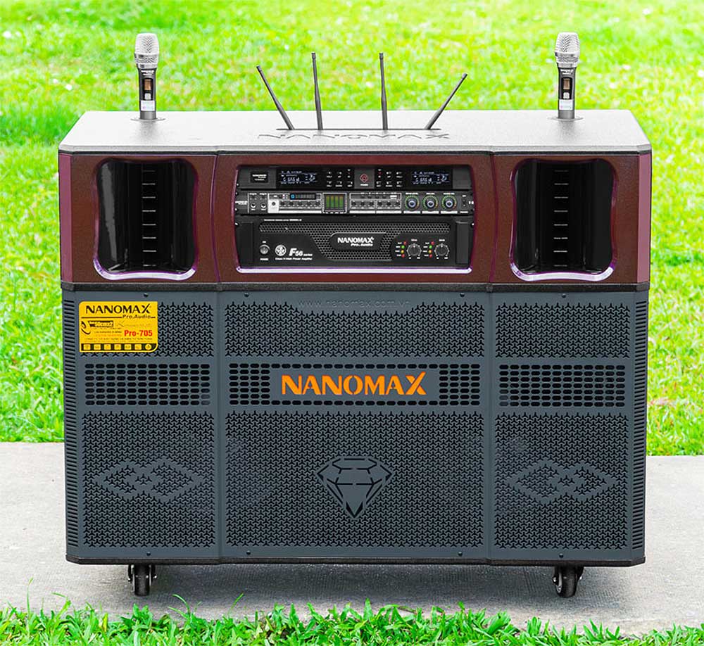 Loa kéo điện Nanomax Pro-705, 2 bass 50