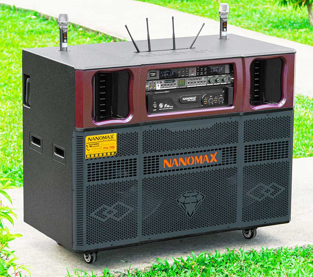 Loa kéo điện Nanomax Pro-705, 2 bass 50