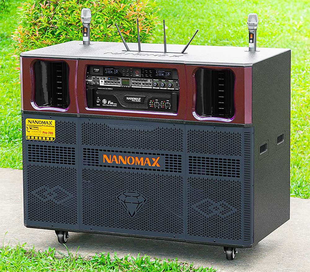 Loa kéo điện Nanomax Pro-705, 2 bass 50