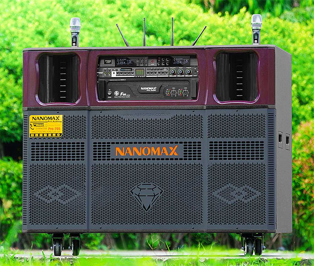 Loa kéo điện Nanomax Pro-705, 2 bass 50
