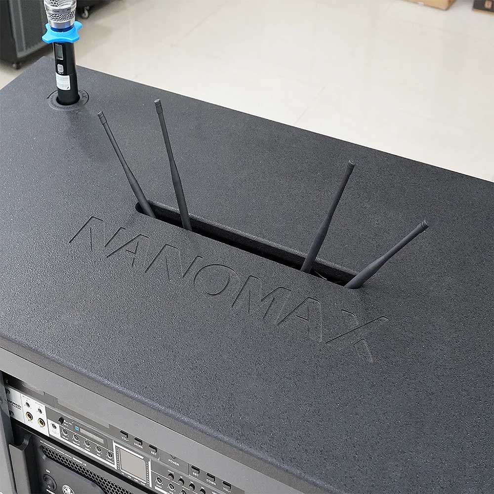 Loa kéo điện Nanomax Pro-929, main tích hợp vang số