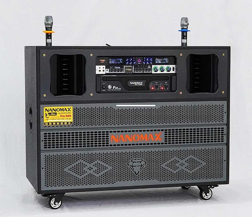 Loa kéo điện Nanomax Pro-929, main tích hợp vang số