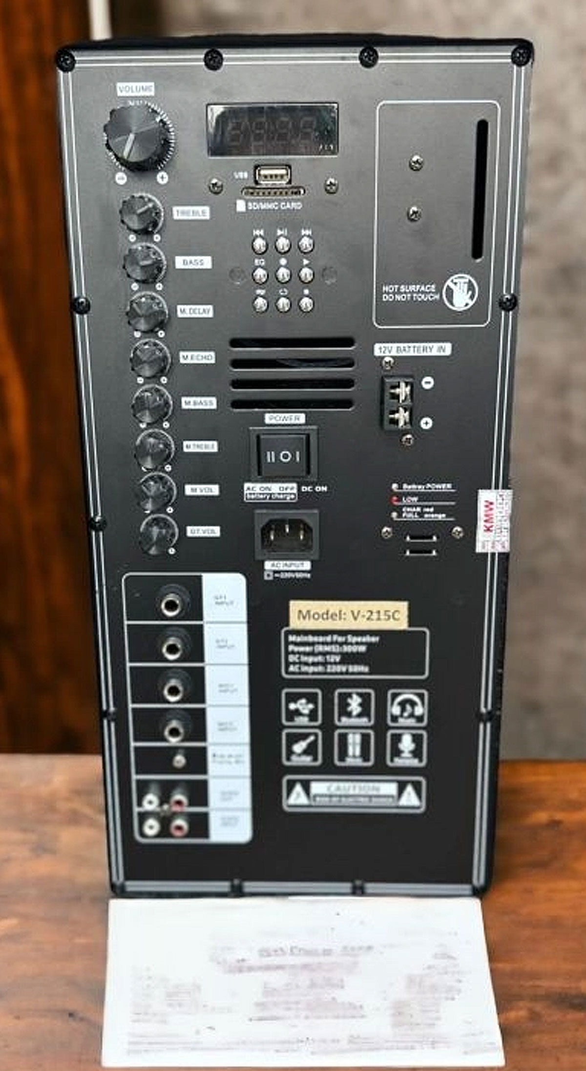 Loa kéo Forzen V-215C, loa 2 bass 4 tấc