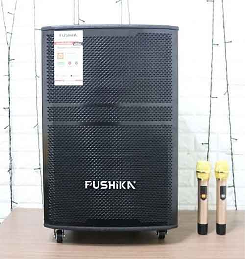 Loa kéo Fushika PK-04, loa karaoke di động, bass 4 tấc