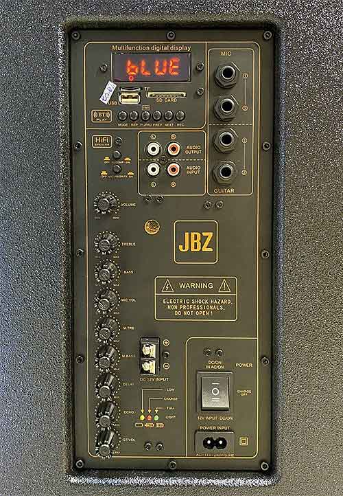 Loa kéo JBZ J-155, loa karaoke cao cấp, bass cỡ 4 tấc
