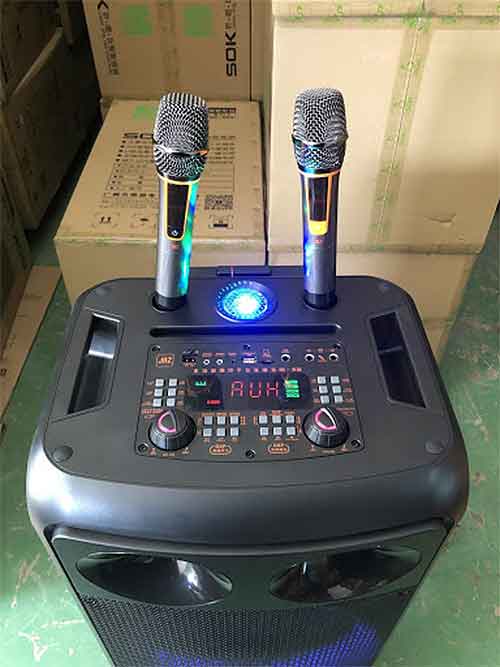 Loa kéo JBZ JB+1219, loa karaoke di động 2 bass, max 700W