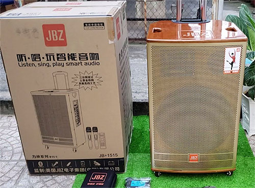 Loa kéo JBZ JB+1515, loa karaoke cao cấp, công suất max 900W