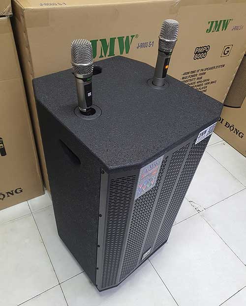 Loa kéo JMW 15D, loa karaoke 3 đường tiếng