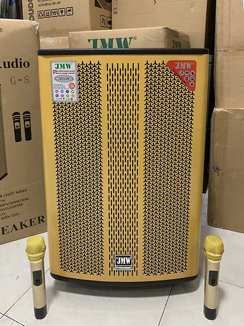 Loa kéo JMW G8 ( 2019), loa hát karaoke công suất lớn, max 600W