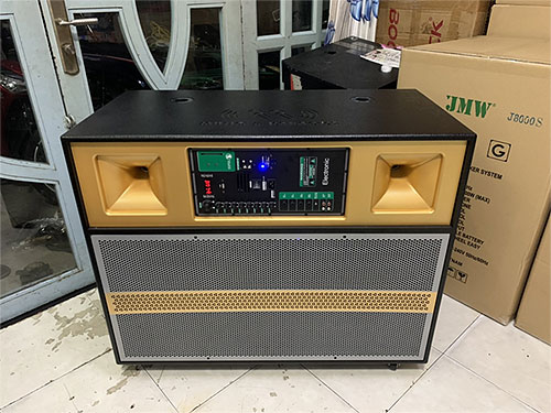 Loa kéo JMW J215T, dàn karaoke cao cấp, công suất đỉnh 1200W