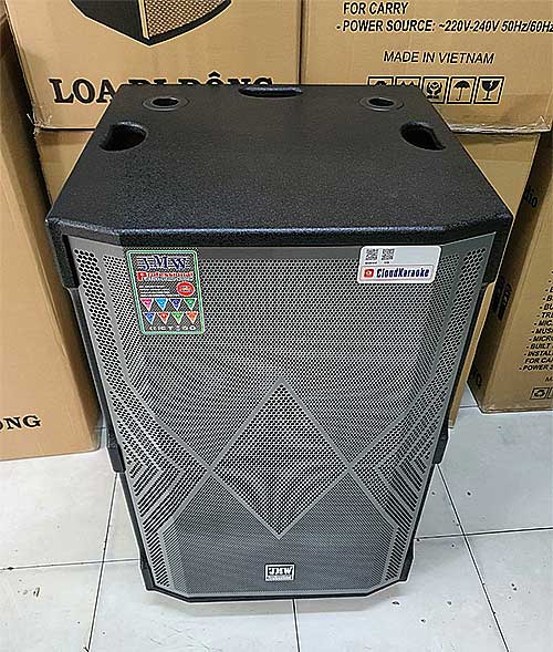 Loa kéo JMW J8000-A, loa karaoke cao cấp, bass 5 tấc
