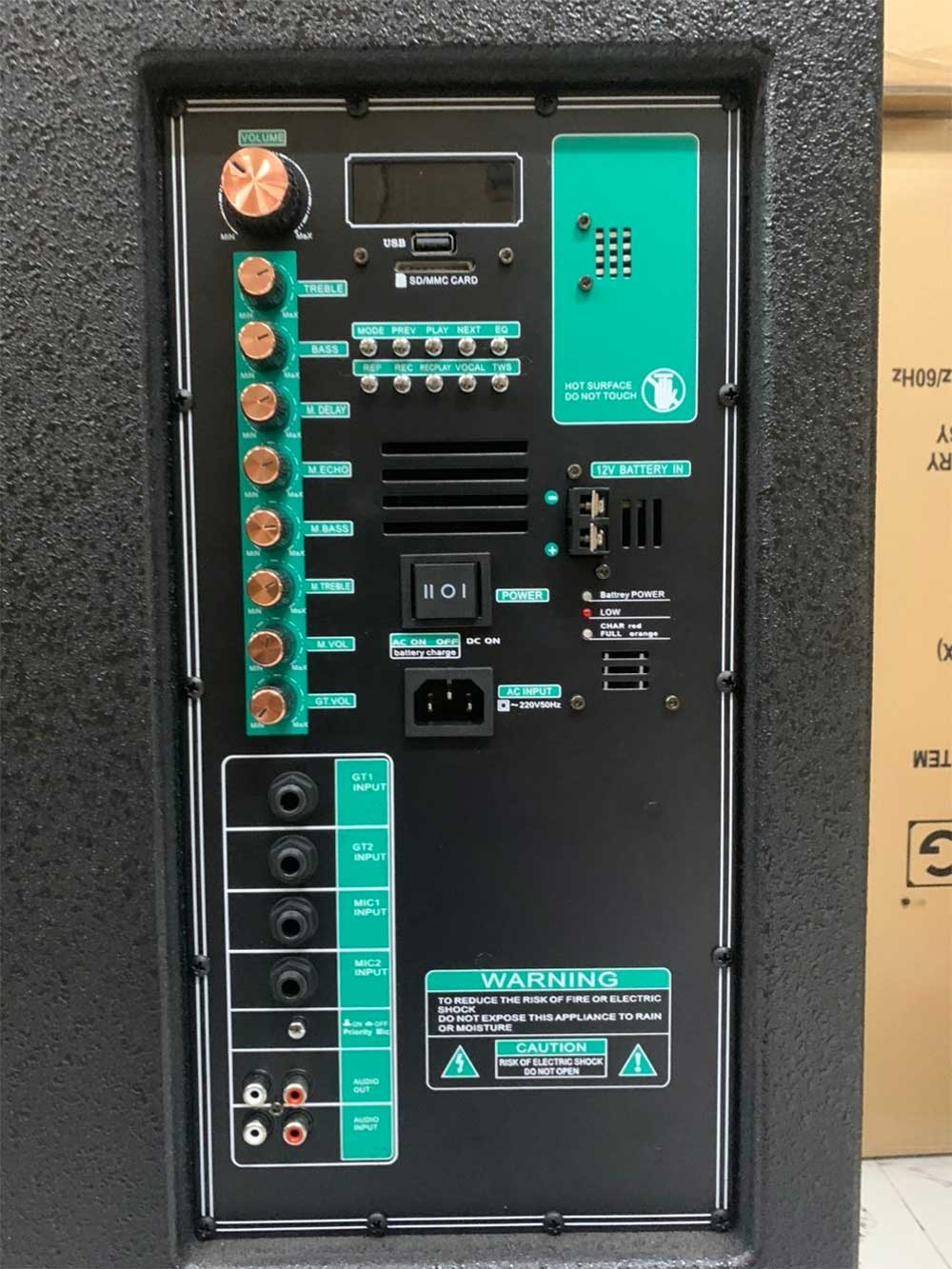 Loa kéo JMW J8000, bass 50 đời 2026