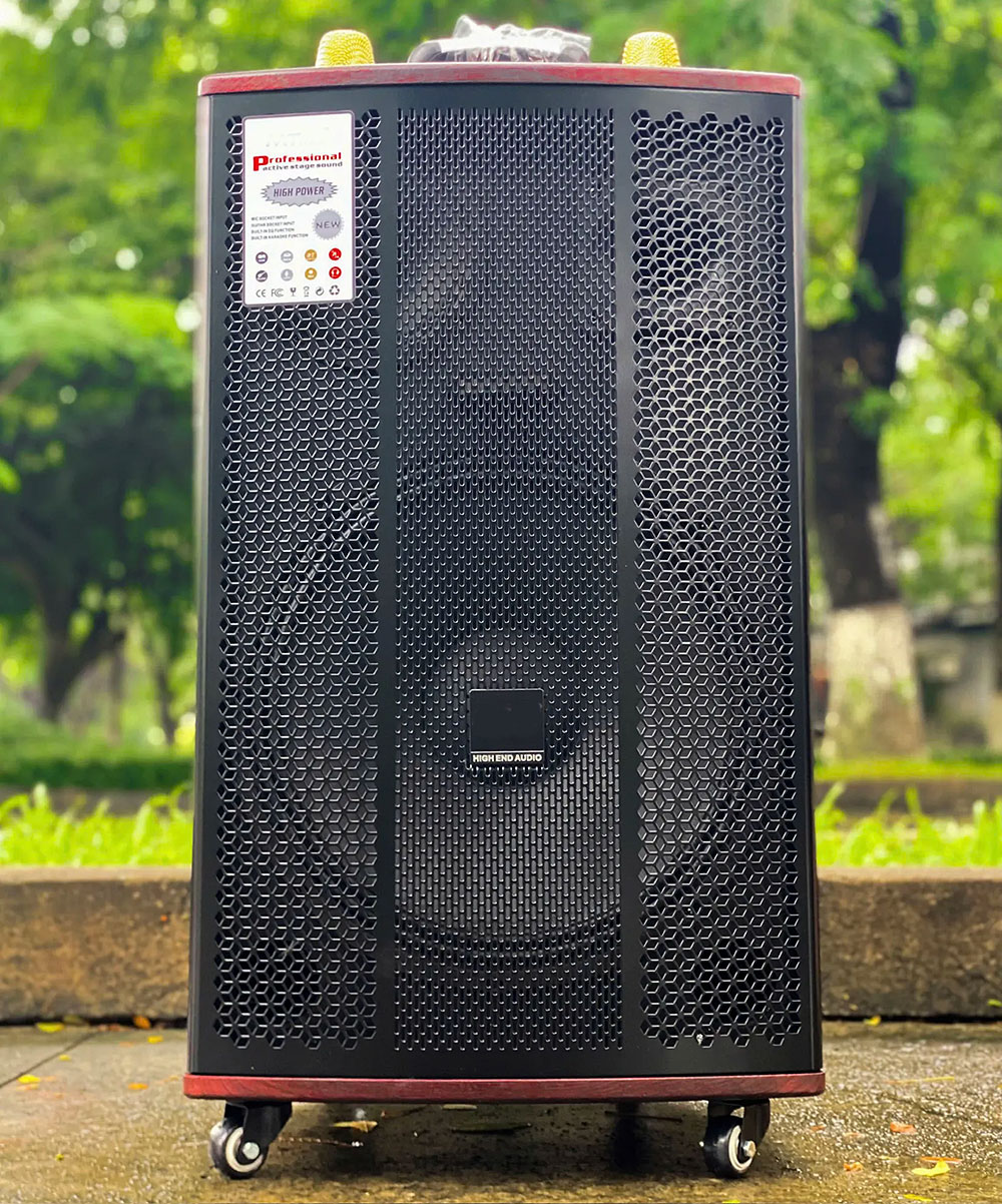 Loa kéo K5 Pro, loa karaoke 3 đường tiếng