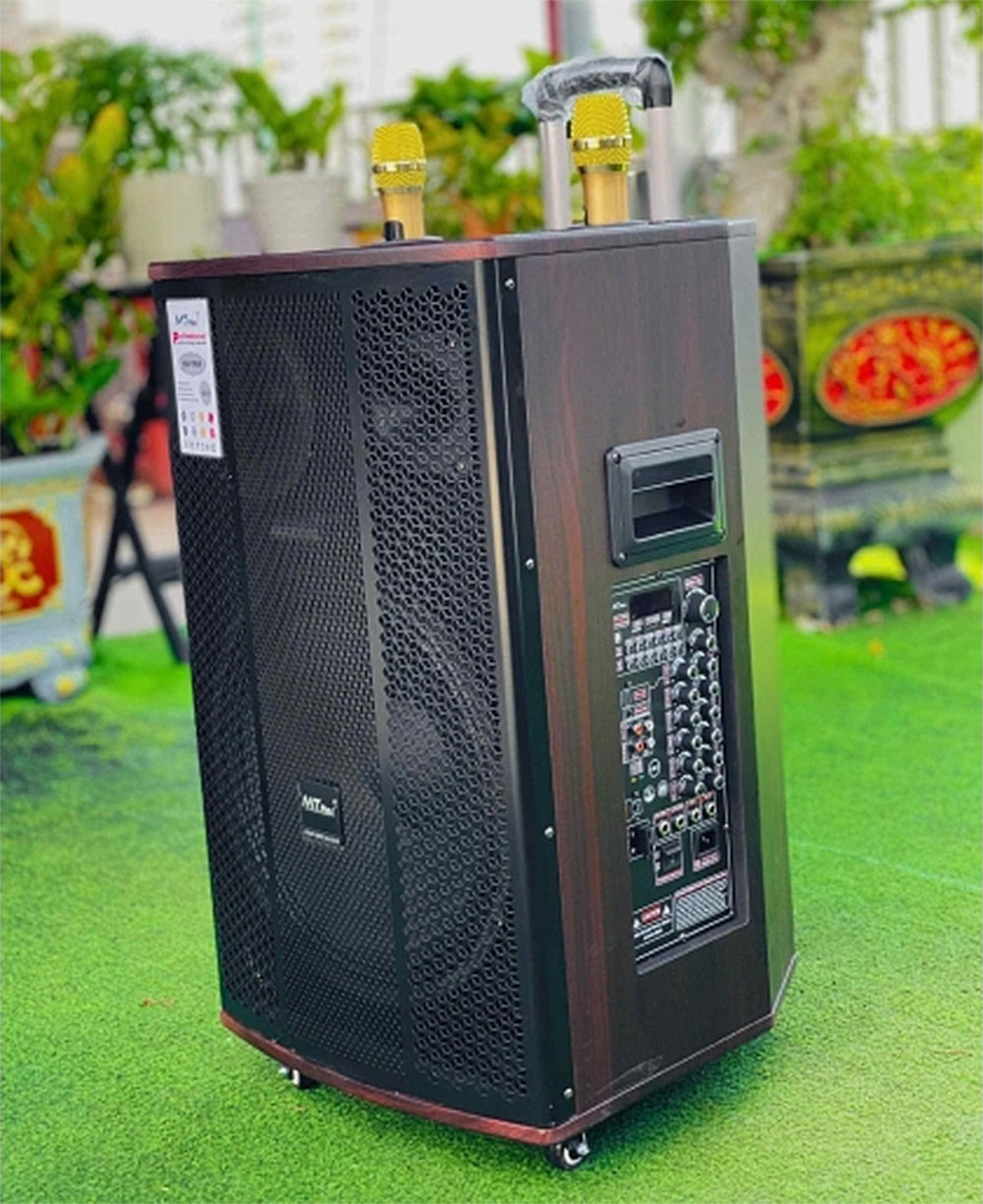Loa kéo K5 Pro, loa karaoke 3 đường tiếng