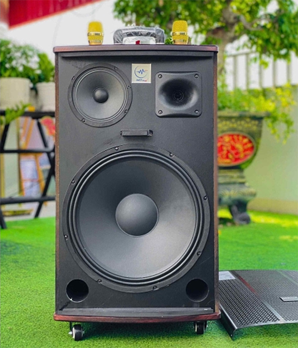 Loa kéo K5 Pro, loa karaoke 3 đường tiếng