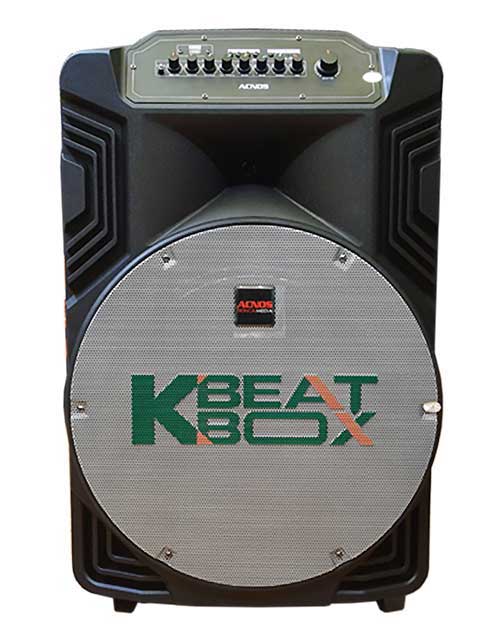 Loa kéo karaoke Beatbox KB39Z, loa di động bass 4 tấc