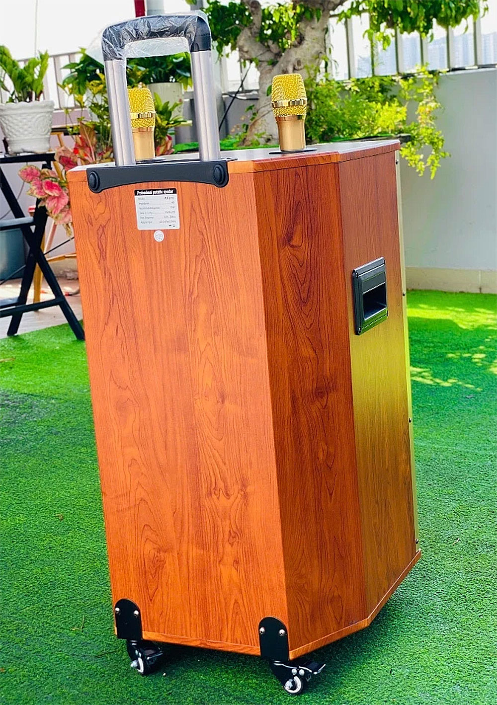 Loa kéo karaoke K6Pro, karaoke 3 đường tiếng