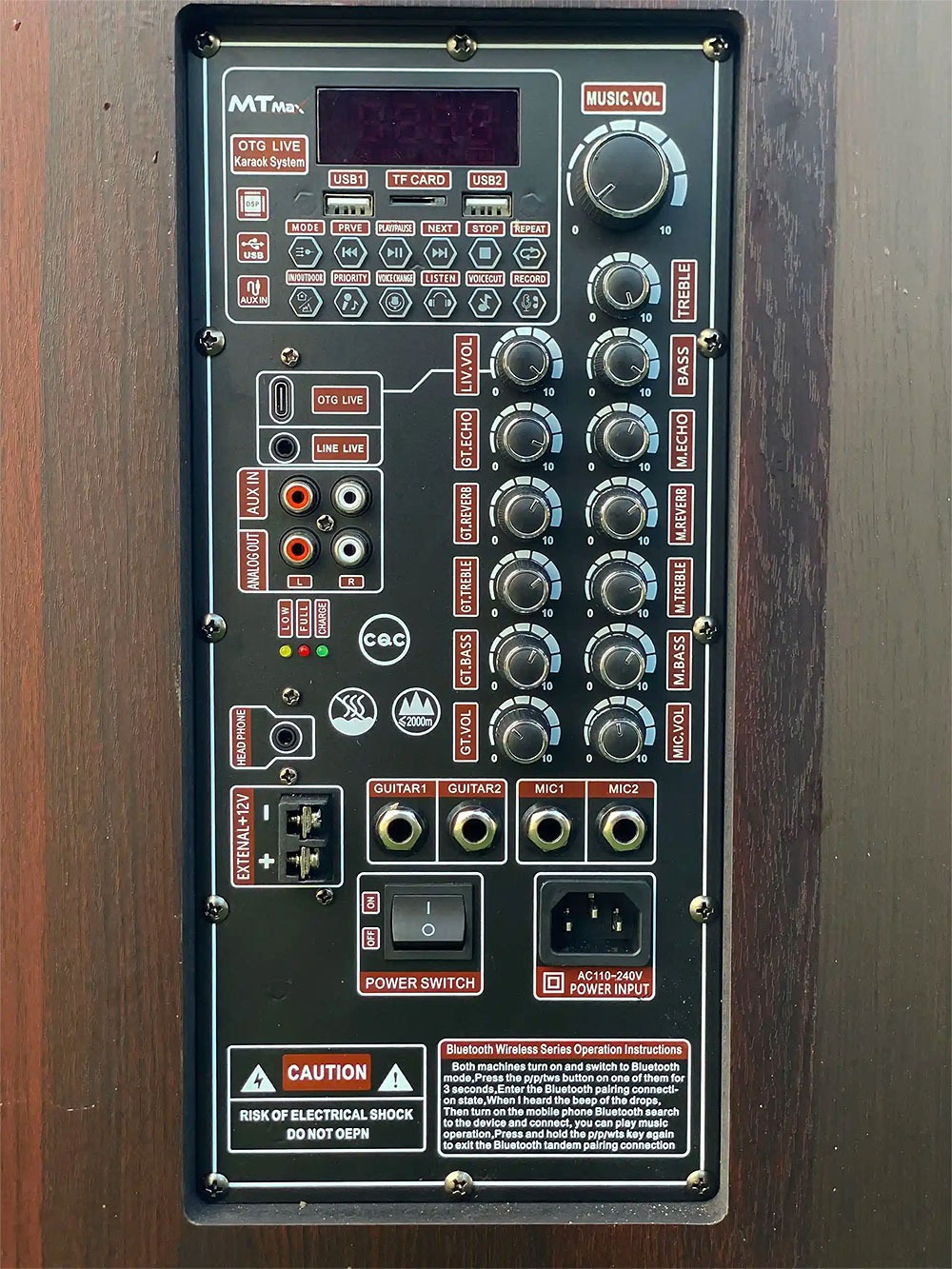 Loa kéo karaoke K6Pro, karaoke 3 đường tiếng