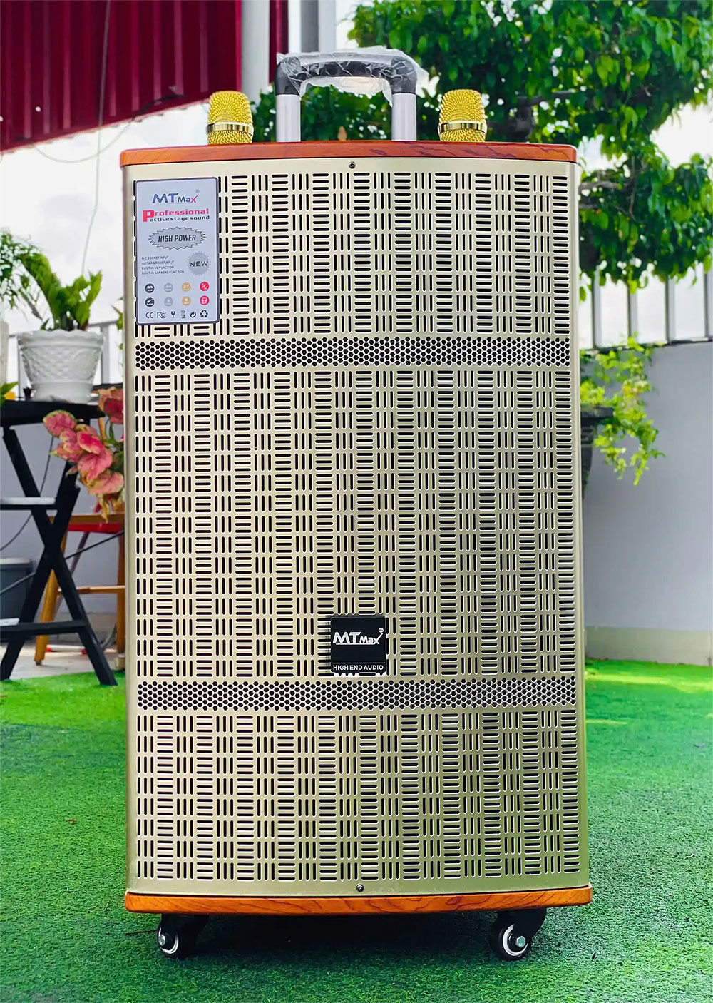Loa kéo karaoke K6Pro, karaoke 3 đường tiếng
