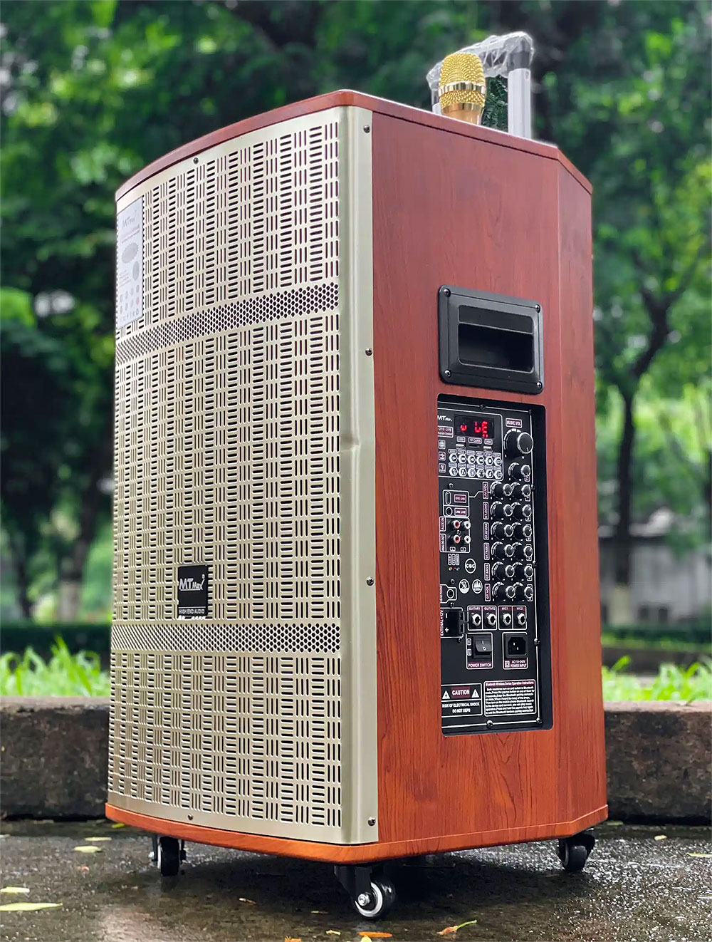Loa kéo karaoke K6Pro, karaoke 3 đường tiếng