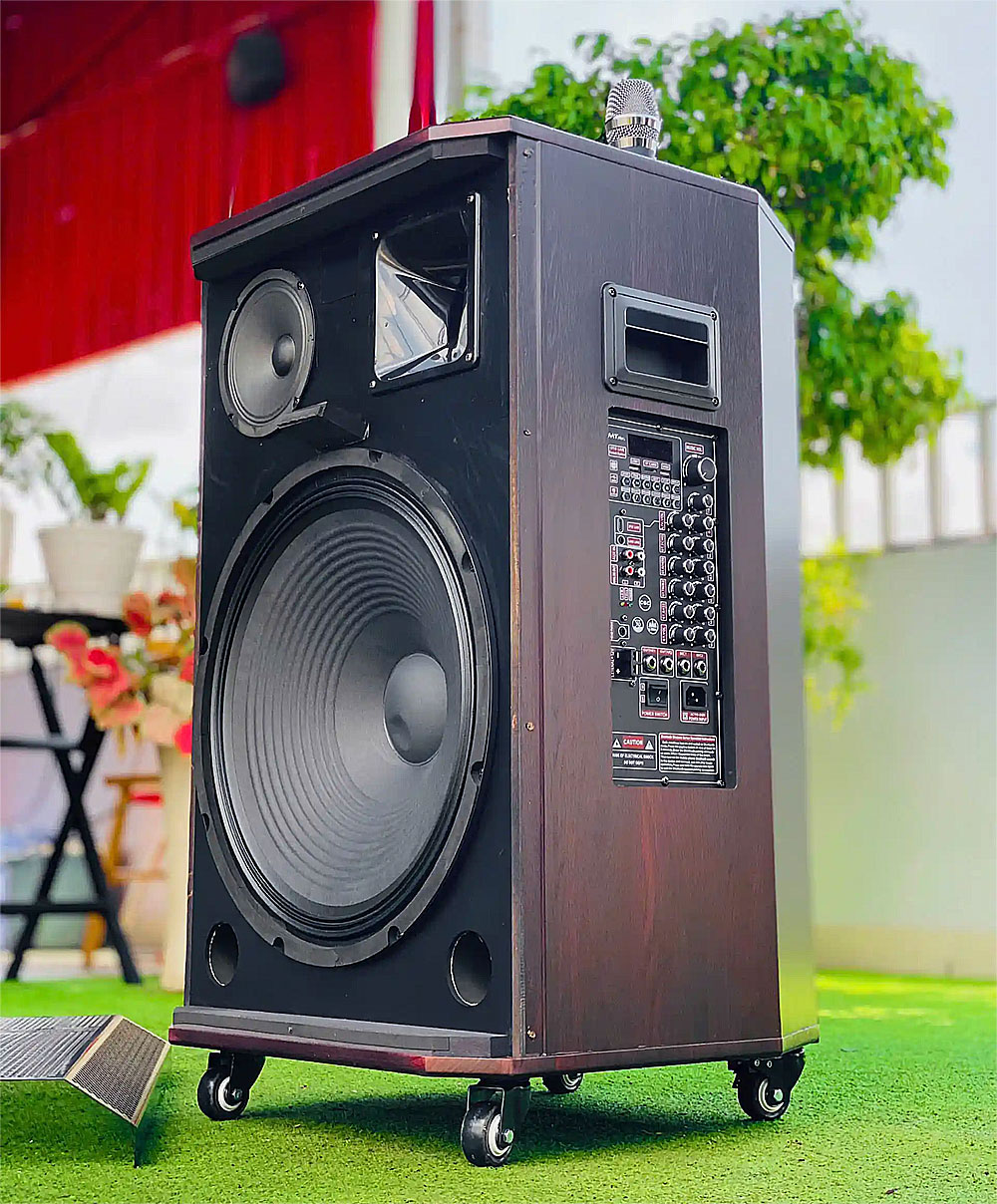 Loa kéo karaoke K7Pro, 3 đường tiếng