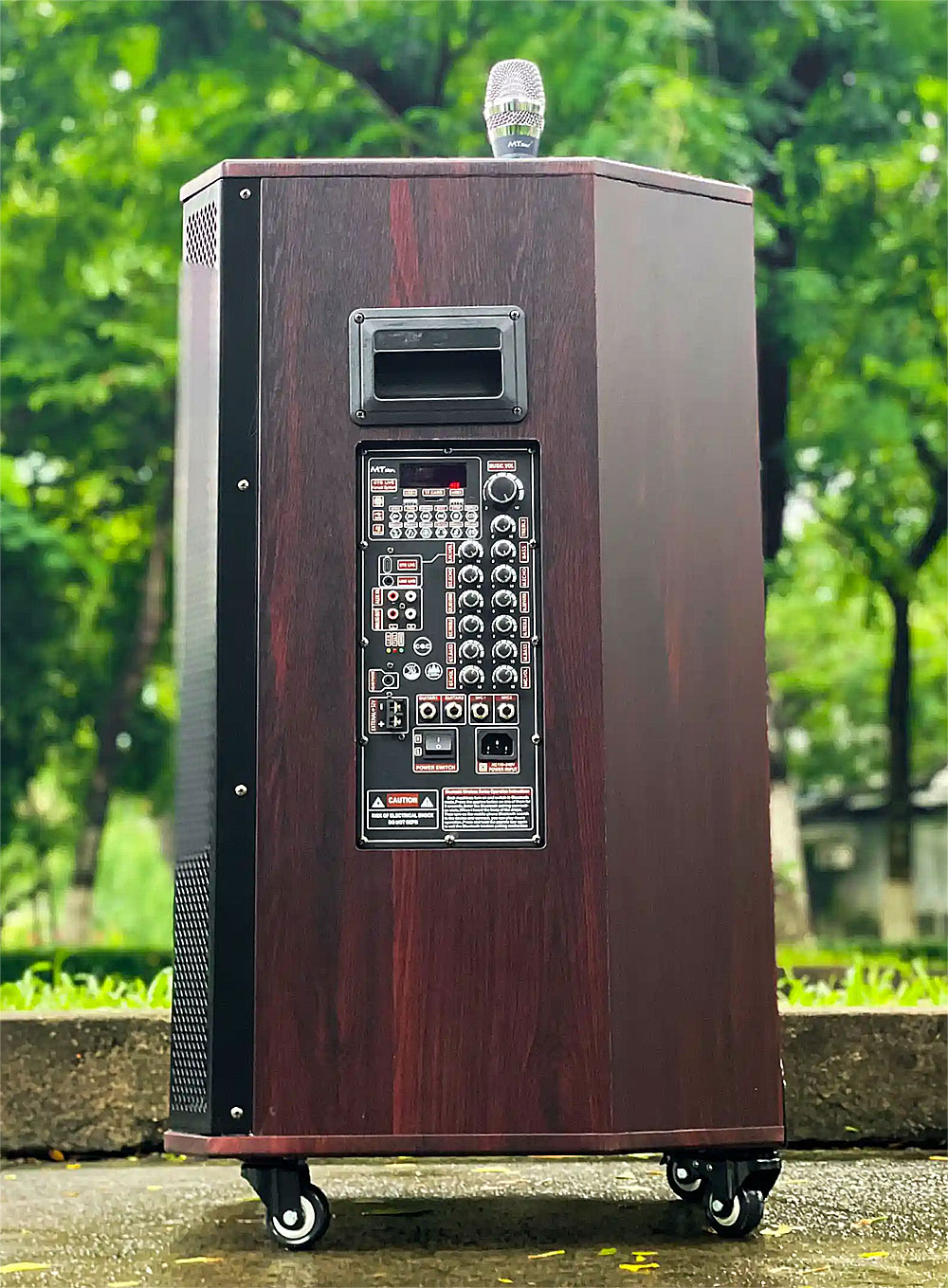 Loa kéo karaoke K7Pro, 3 đường tiếng