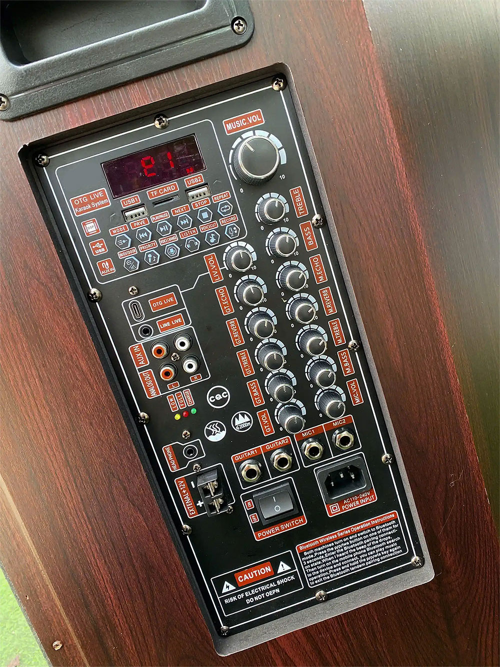 Loa kéo karaoke K7Pro, 3 đường tiếng