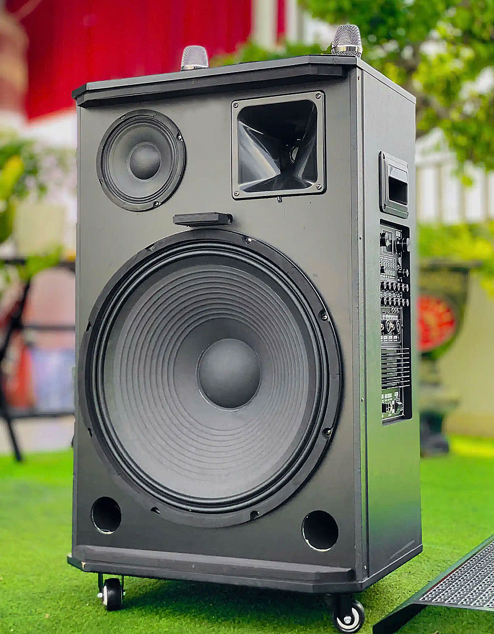 Loa kéo karaoke K8Pro, karaoke 3 đường tiếng