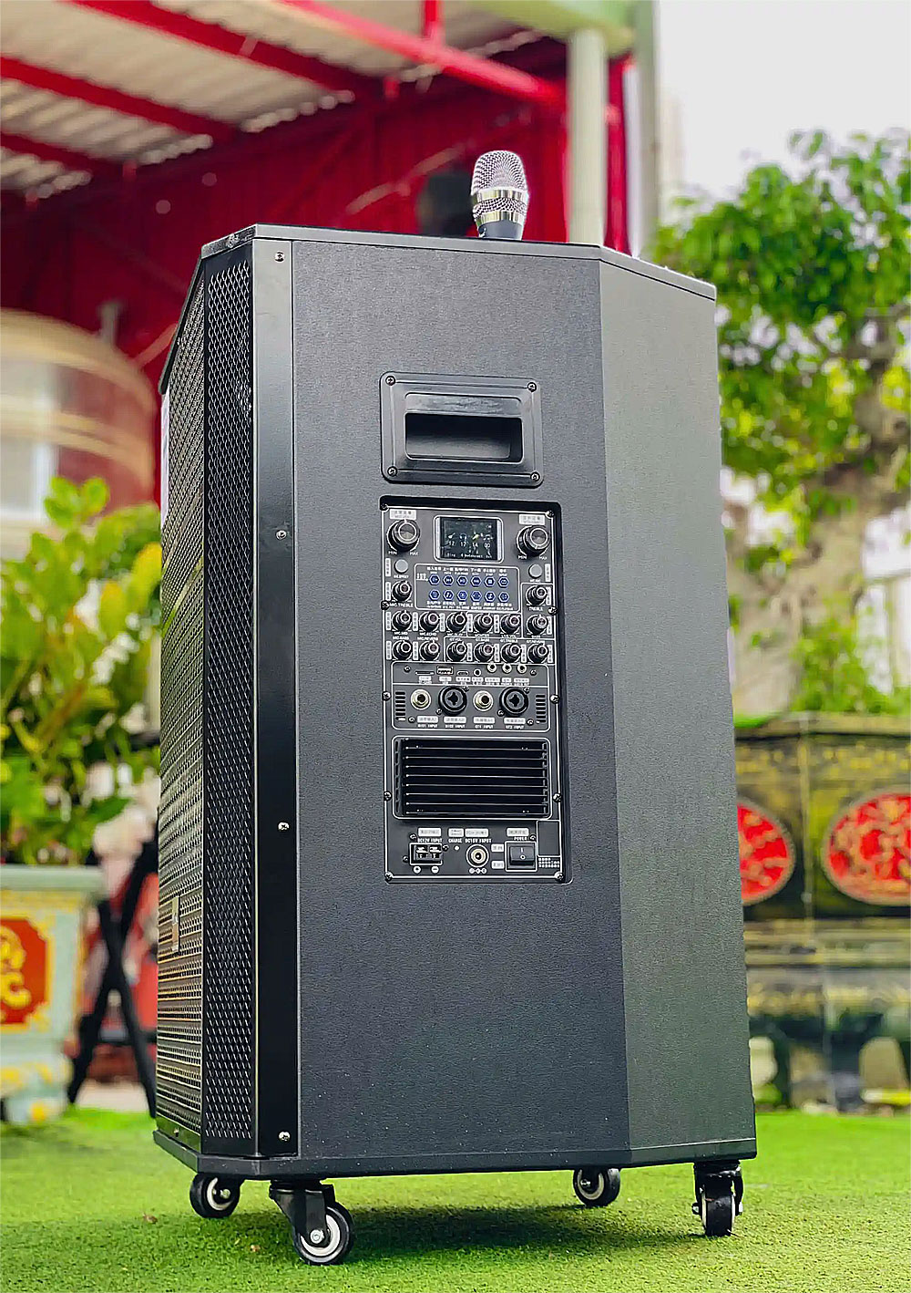 Loa kéo karaoke K8Pro, karaoke 3 đường tiếng
