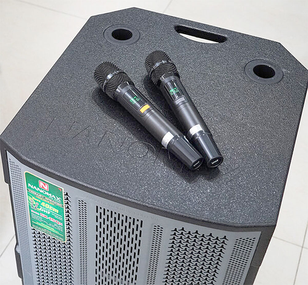 Loa kéo karaoke Nanomax SK-15q5, 3 đường tiếng
