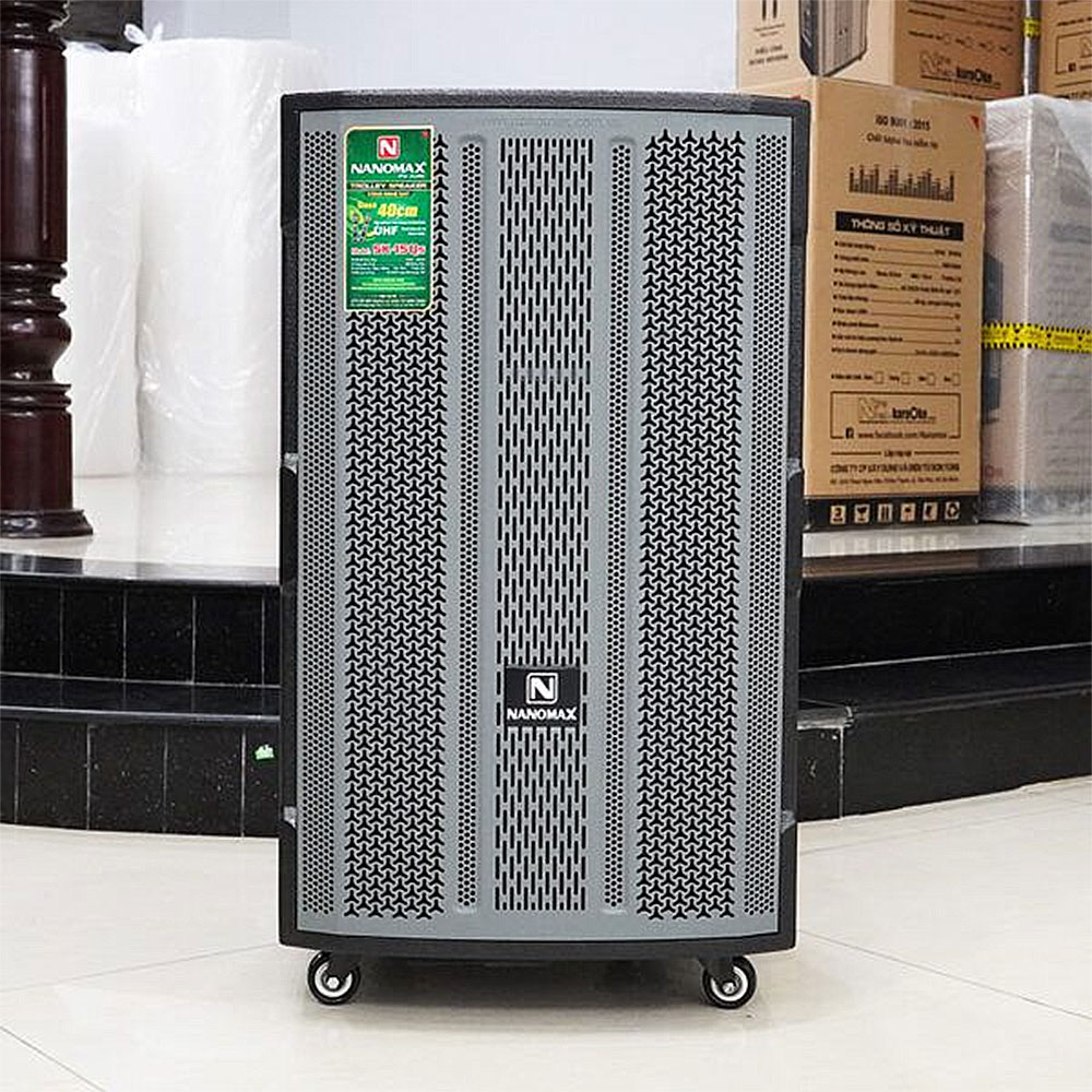 Loa kéo karaoke Nanomax SK-15q5, 3 đường tiếng