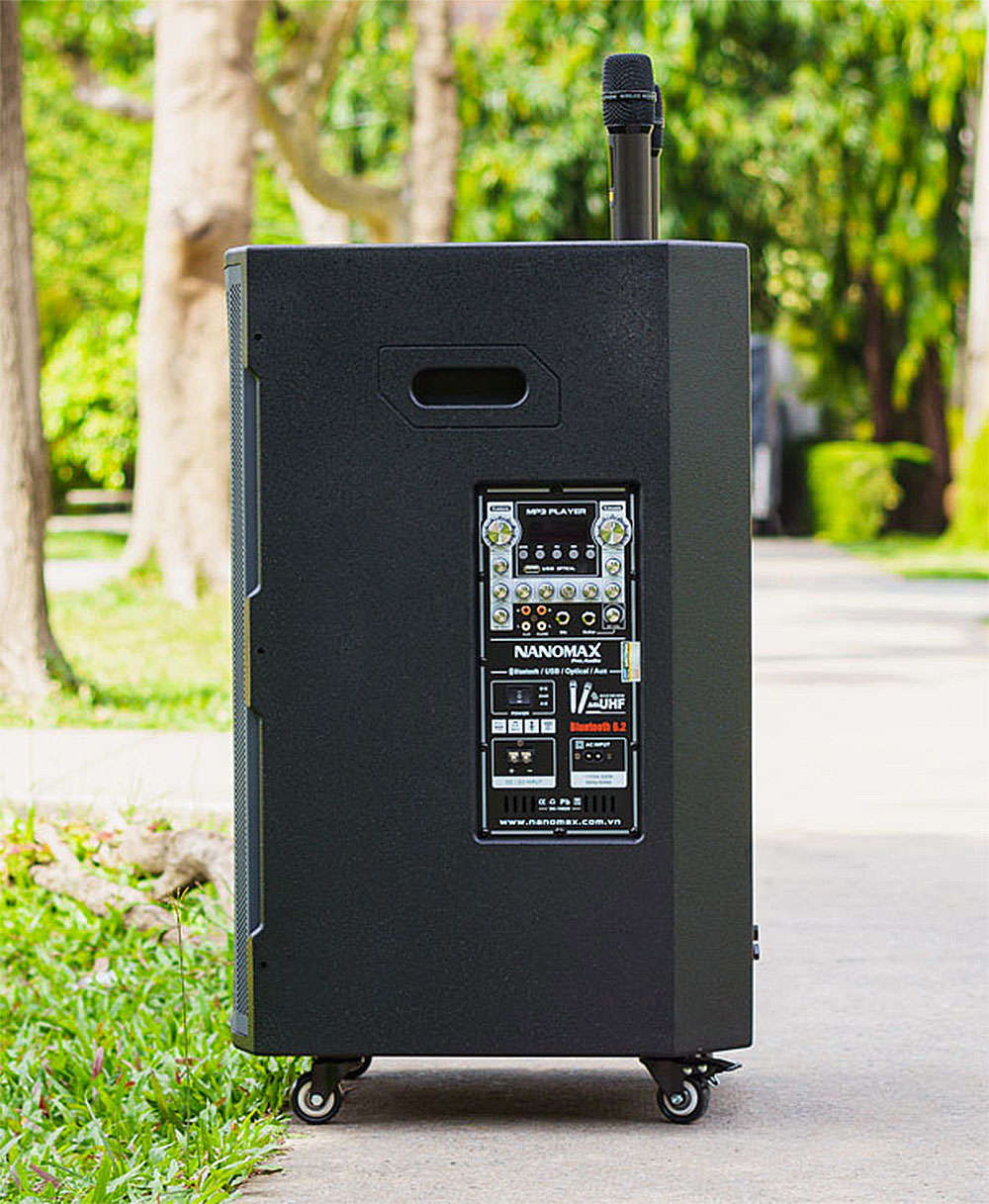 Loa kéo karaoke Nanomax SK-15q5, 3 đường tiếng
