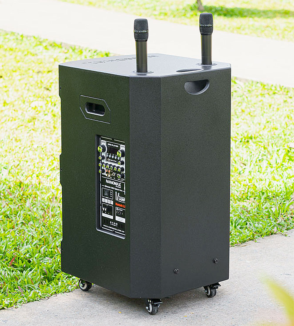 Loa kéo karaoke Nanomax SK-15q5, 3 đường tiếng